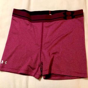 Maroon under armor shorts